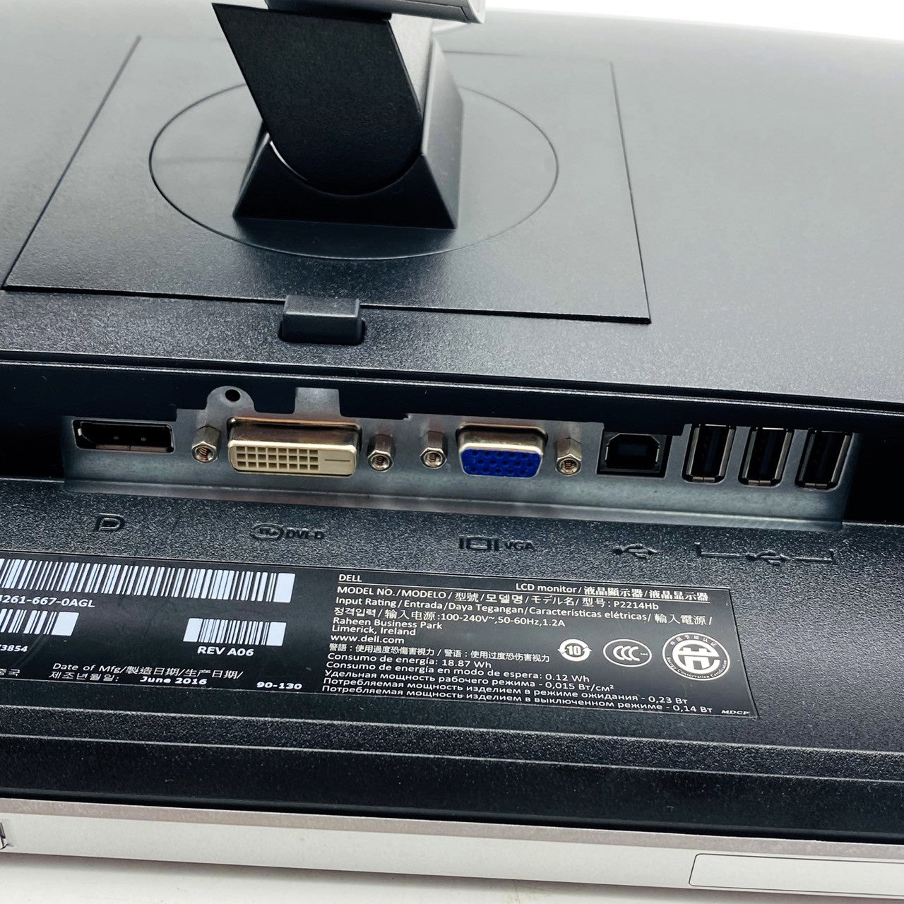 Dell ディスプレイ モニター P2214H 21.5インチ/フルHD/IPS非光沢/8ms/VGA/DVI/DP/USBハブ Amazon.co.jp: Dell ディスプレイ モニター P2214H 21.5インチ