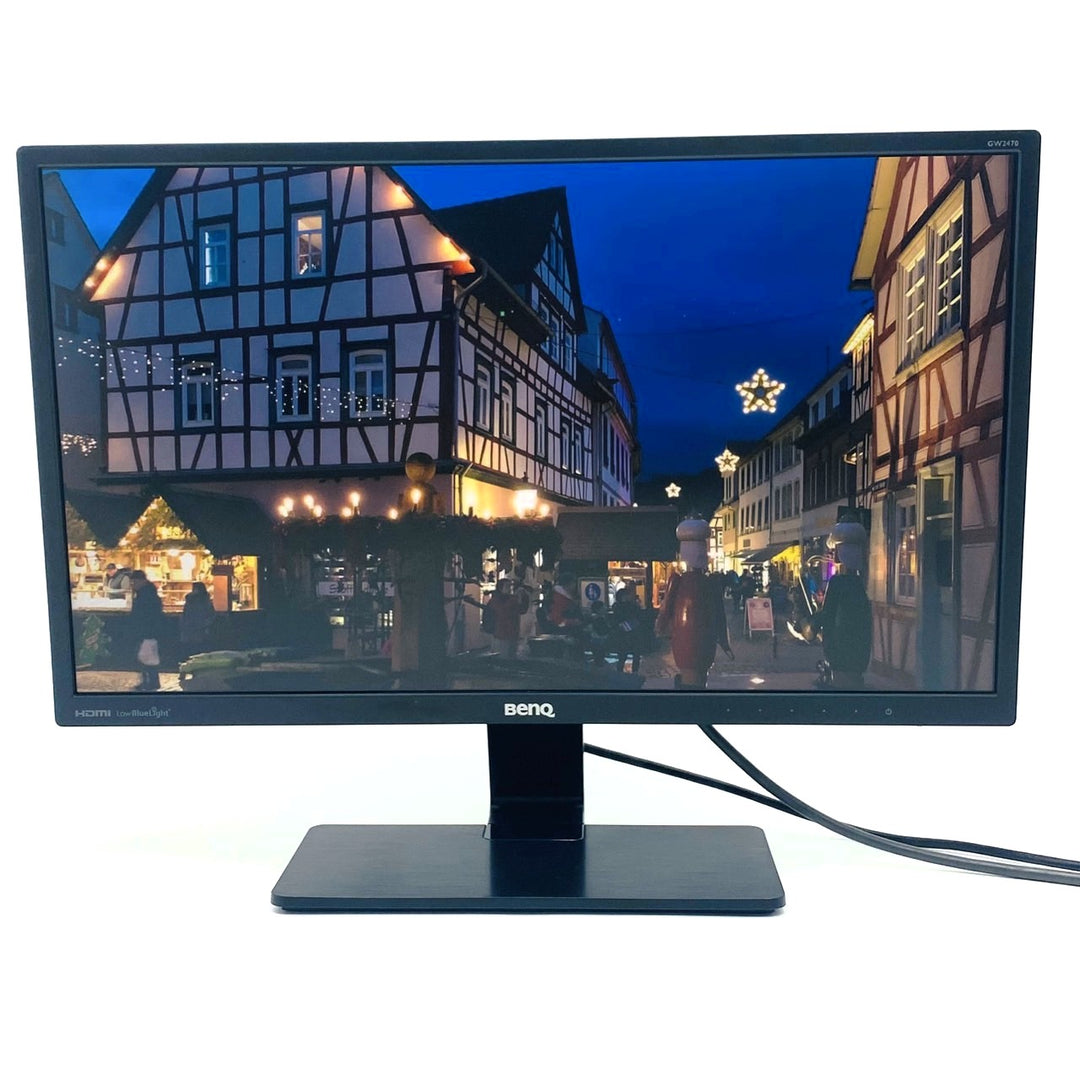 中古モニター】23.8インチ メーカー BenQ 型番 GW2470HL 入力端子 HDMI 