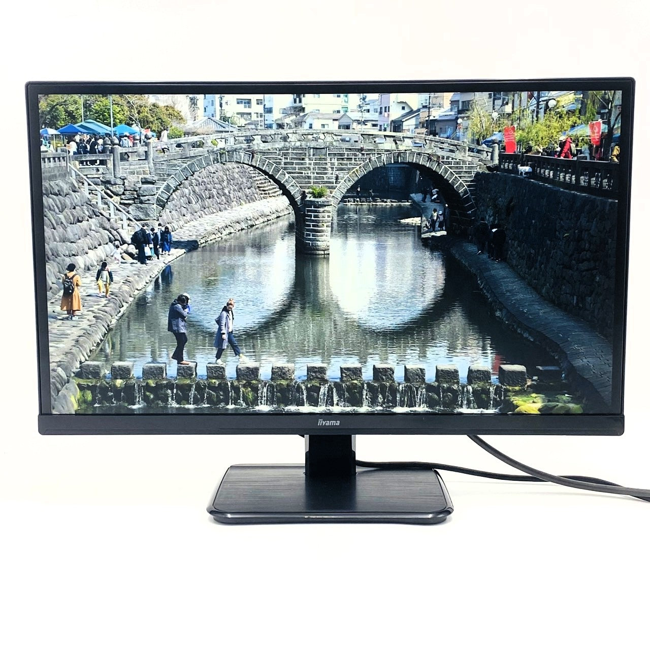 【中古モニター】23インチ メーカー iiyama 型番 XU-2390HS-B5 入力端子 HDMI D-Sub DVI 解像度 1920x1080 Bランク 中古 液晶 モニター PC ディスプレイ