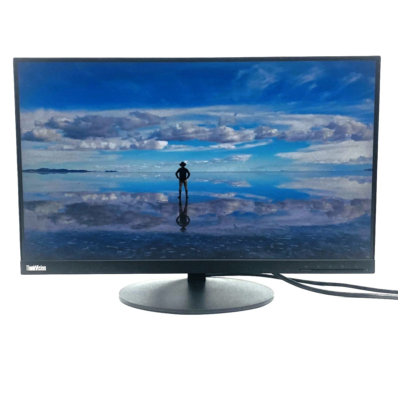 【中古モニター】23.8インチ メーカー Lenovo 型番 61CE-MAR2-WW 入力端子 HDMI D-Sub Displayport 解像度 1920x1080 Aランク 中古 液晶 モニター PC ディスプレイ