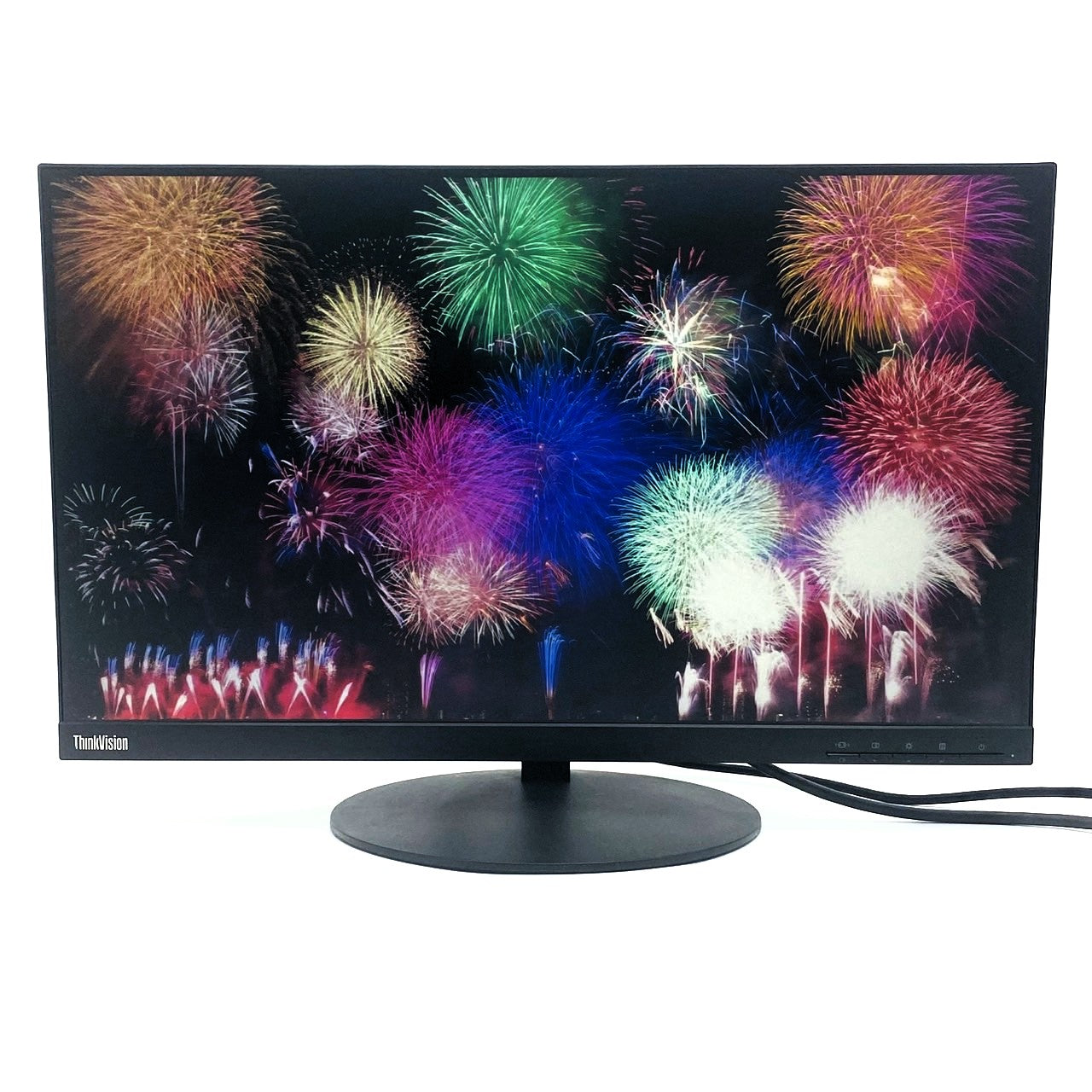 【中古モニター】23.8インチ メーカー Lenovo 型番 61CE-MAR2-WW 入力端子 HDMI D-Sub Displayport 解像度 1920x1080 Bランク 中古 液晶 モニター PC ディスプレイ