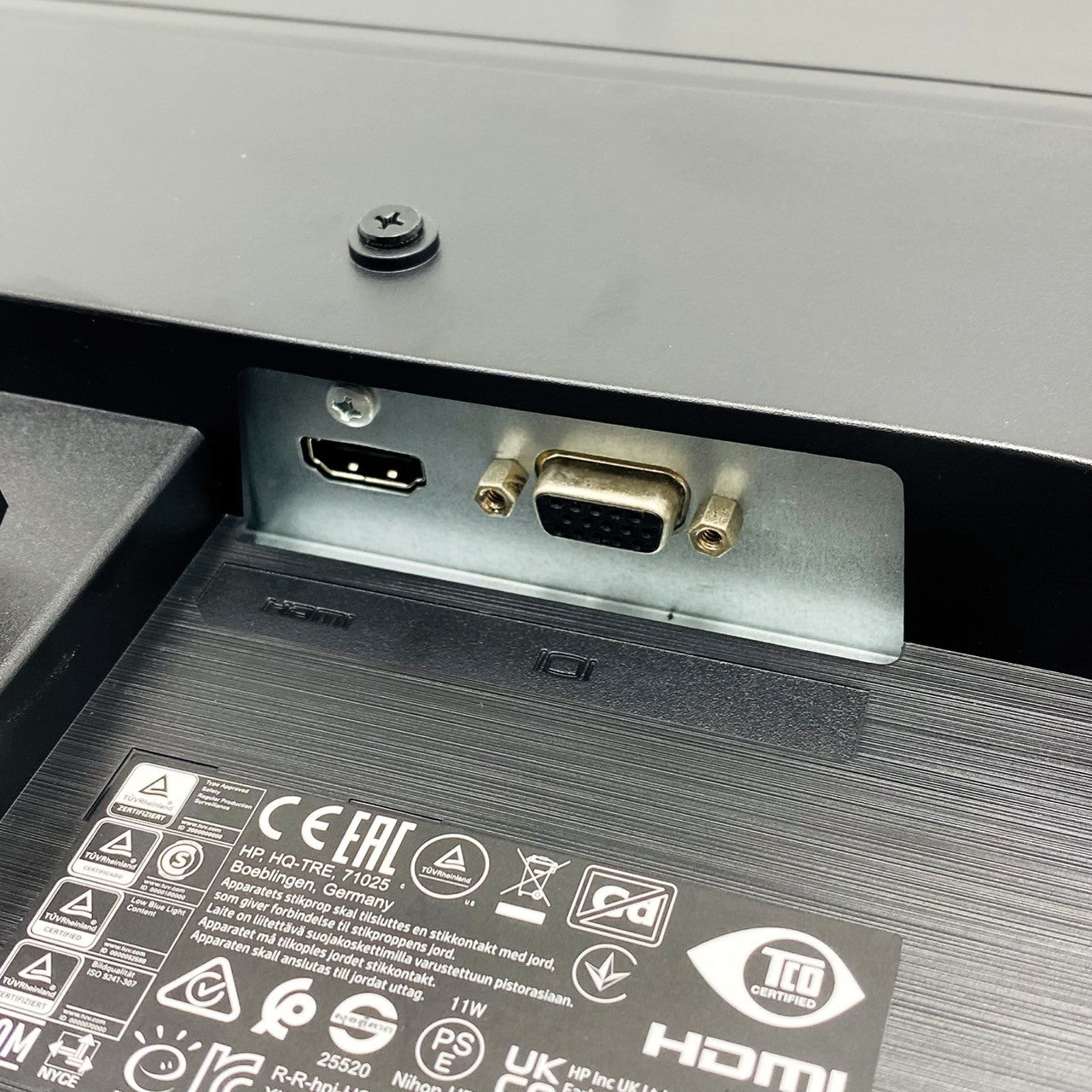 【中古モニター】23.8インチ メーカー HP 型番 P24VG4 入力端子 HDMI D-Sub 解像度 1920x1080 Cランク 中古 液晶 モニター PC ディスプレイ