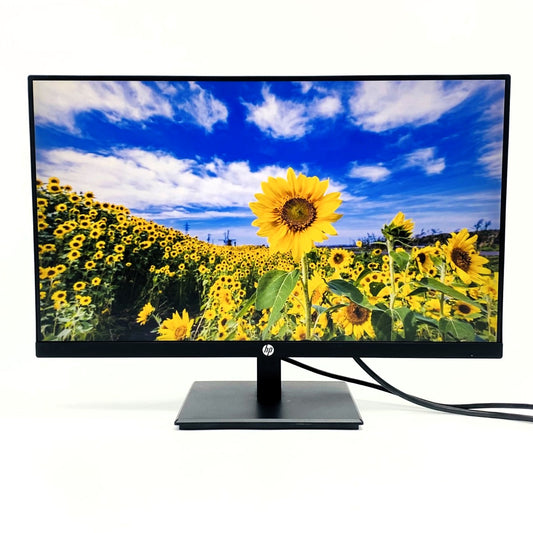 【中古モニター】23.8インチ メーカー HP 型番 P244 入力端子 HDMI D-Sub  DisplayPort 解像度 1920x1080 Aランク 中古 液晶 モニター PC ディスプレイ