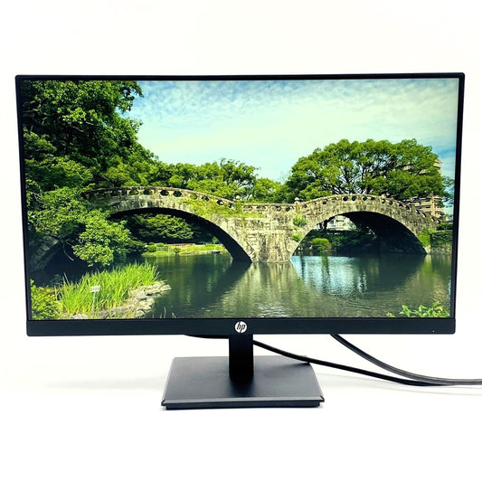 【中古モニター】21.5インチ メーカー HP 型番 P224 入力端子 D-Sub HDMI D-Port  解像度 1920x1080 Bランク 中古 液晶 モニター PC ディスプレイ