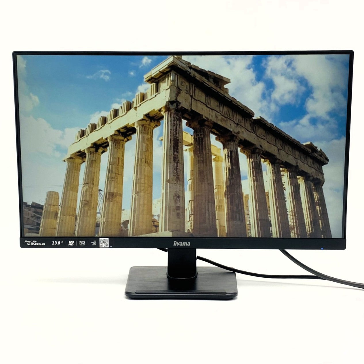 【中古モニター】23.8インチ メーカー iiyama 型番 XU2493HS-B3 入力端子 HDMI D-Sub DisplayPort 解像度 1920x1080 Aランク 中古 液晶 モニター PC ディスプレイ