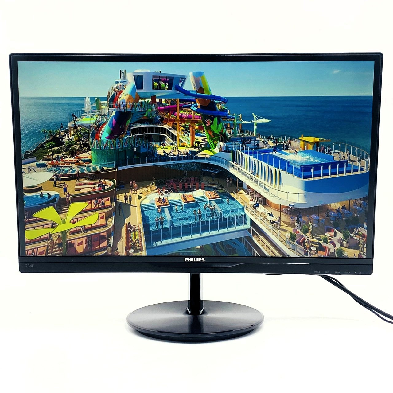 中古モニター　PHILIPS 234E5Q　23インチ 中古モニター】23インチ メーカー PHILIPS 型番 234E5QHSB/11