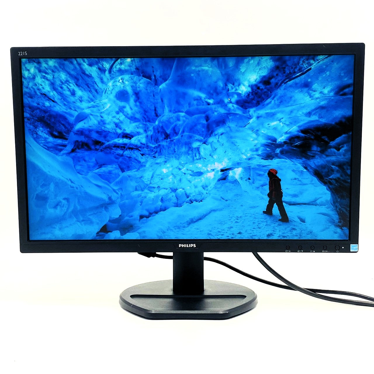 【中古モニター】21.5インチ メーカー PHILIPS 型番 221S8LDAB/11 入力端子 HDMI D-Sub  DVI 解像度 1920x1080 Aランク 中古 液晶 モニター PC ディスプレイ
