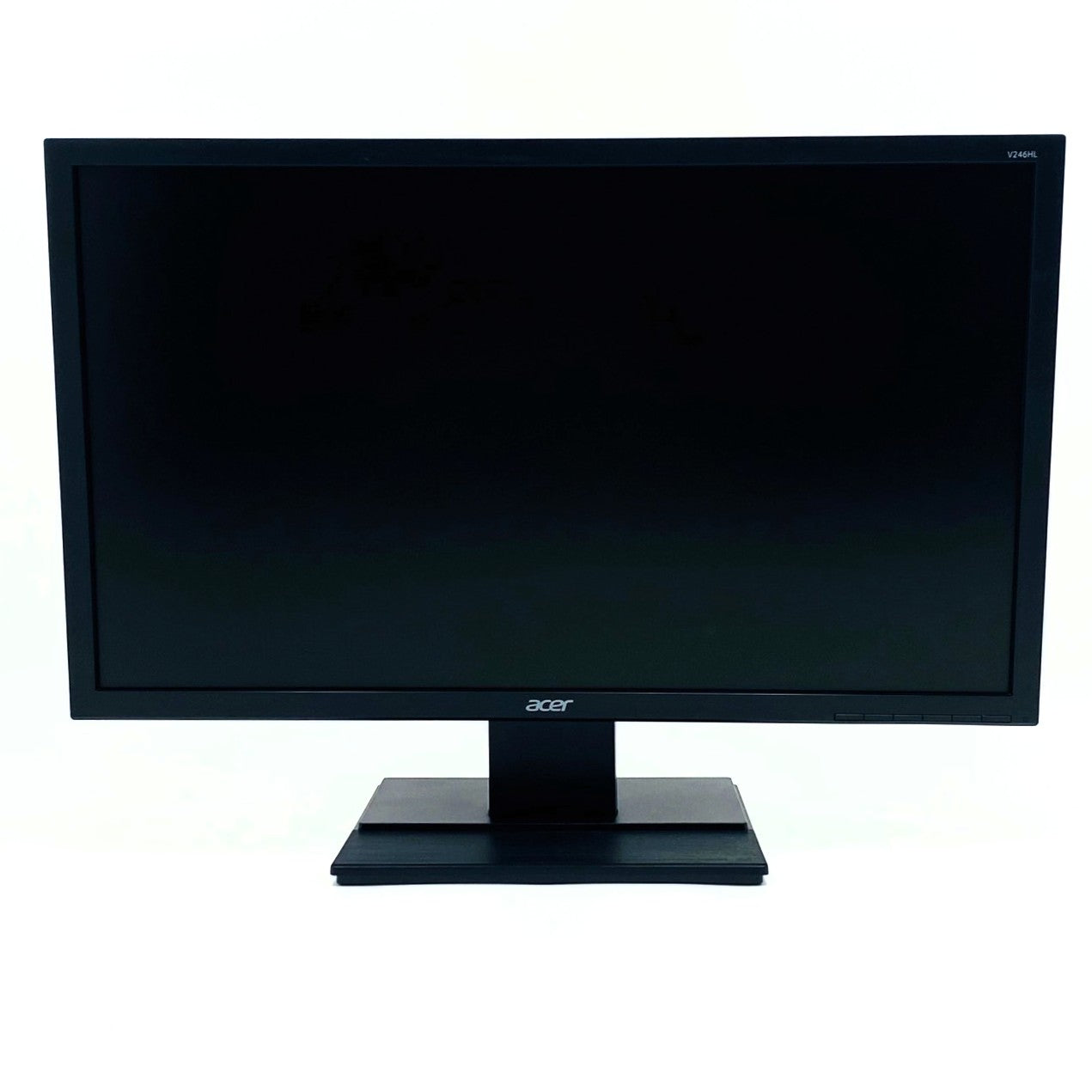 【中古モニター】24インチ メーカー Acer 型番 V246HL 入力端子 D-Sub  DVI 解像度 1920x1080 Bランク 中古 液晶 モニター PC ディスプレイ