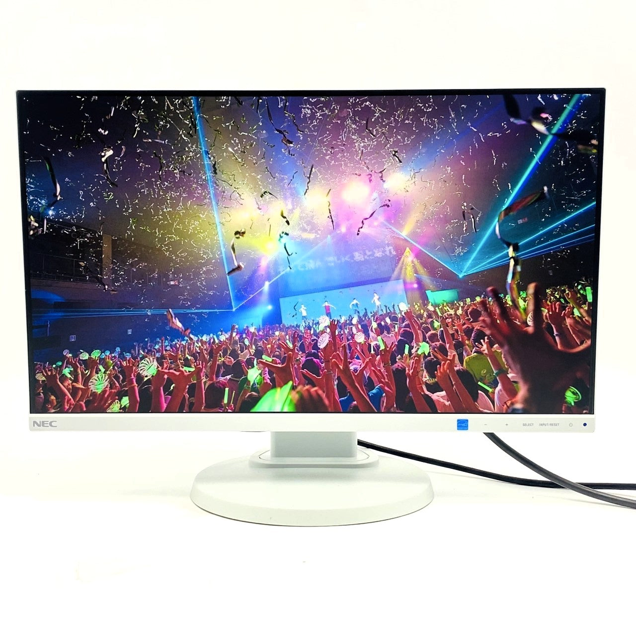 【中古モニター】21.5インチ メーカー NEC 型番 LCD-E221N 入力端子 D-Sub DisplayPort HDMI 解像度 1920x1080 Cランク 中古 液晶 モニター PC ディスプレイ