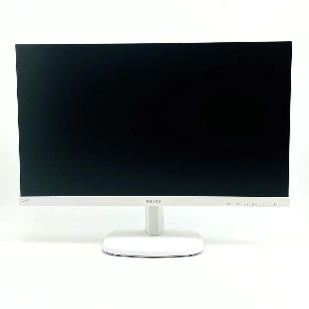 【中古モニター】23.8インチ メーカー PHILIPS 型番 243V7QDAW/11 入力端子 D-Sub DVI HDMI 解像度 1920x1080 Bランク 中古 液晶 モニター PC ディスプレイ