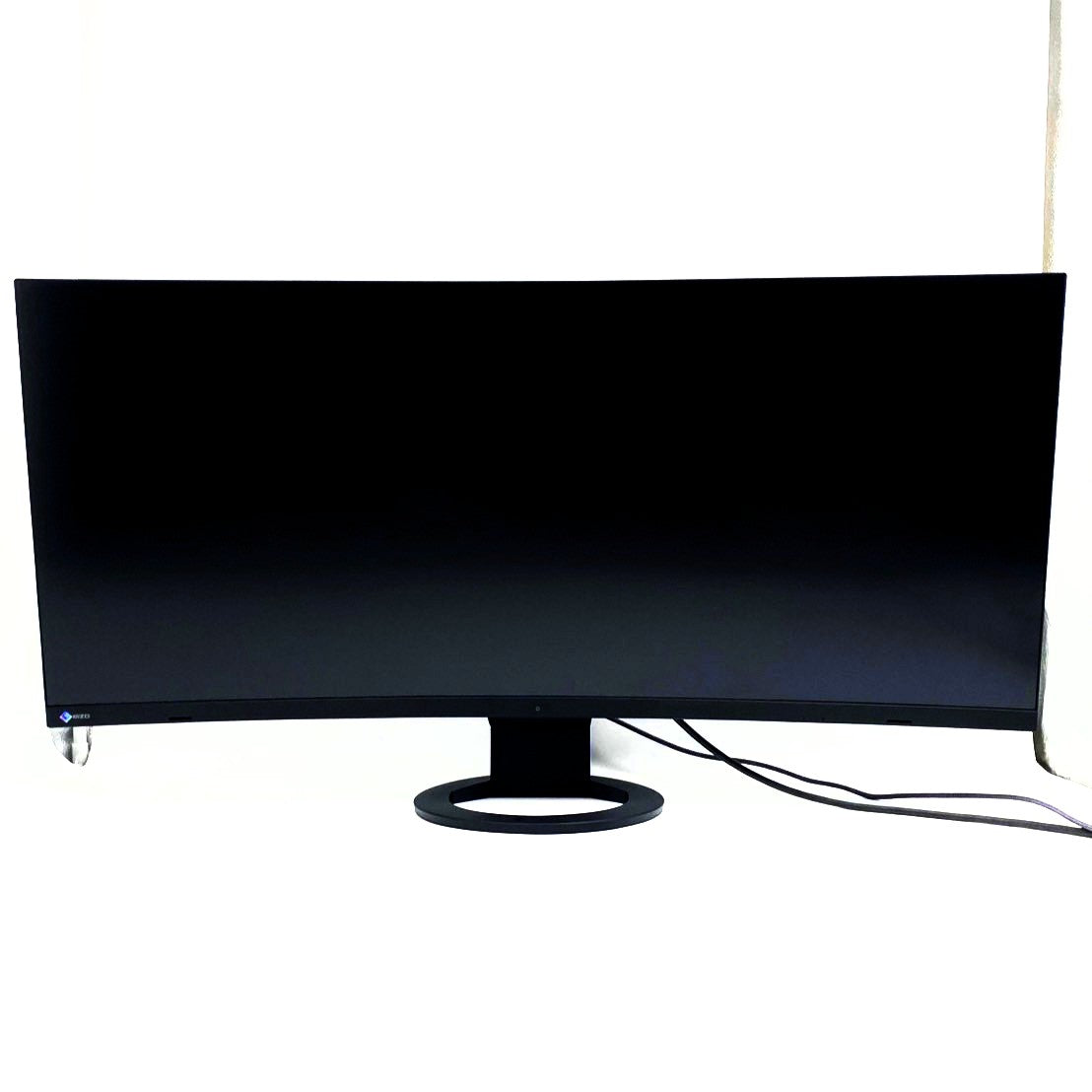 【中古モニター】37.5インチ メーカー EIZO 型番 FlexScan EV3895 入力端子 HDMI DisplayPort USBType-C 解像度 3840x1600 Cランク 中古 液晶 モニター PC ディスプレイ