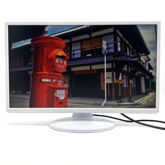 【中古モニター】23.8インチ メーカー I-O DATA 型番 CF241EDW 入力端子 HDMI D-Sub DisplayPort USB-C 解像度 1920x1080 Aランク 中古 液晶 モニター PC ディスプレイ