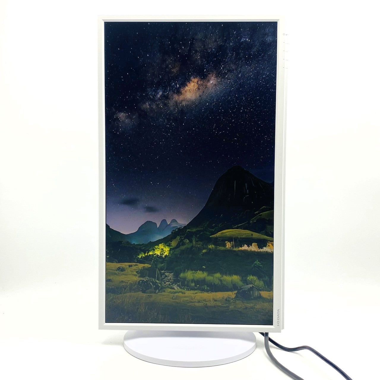 【中古モニター】23.8インチ メーカー I-O DATA 型番 CF241EDW 入力端子 HDMI D-Sub DisplayPort USB-C 解像度 1920x1080 Aランク 中古 液晶 モニター PC ディスプレイ