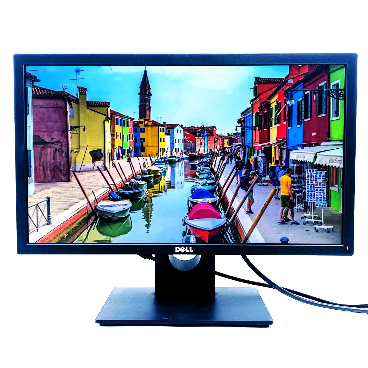 【中古モニター】21.5インチ メーカー DELL 型番 E2216H 入力端子 D-Sub Displayport 解像度 1920x1080 Cランク 中古 液晶 モニター PC ディスプレイ