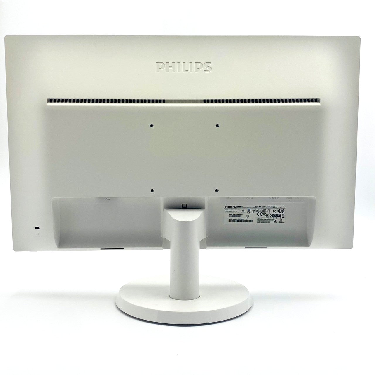 【中古モニター】23.6インチ メーカー PHILIPS 型番 243V5QHAWA-11 入力端子 DVI D-Sub HDMI 解像度 1920x1080 Bランク 中古 液晶 モニター PC ディスプレイ