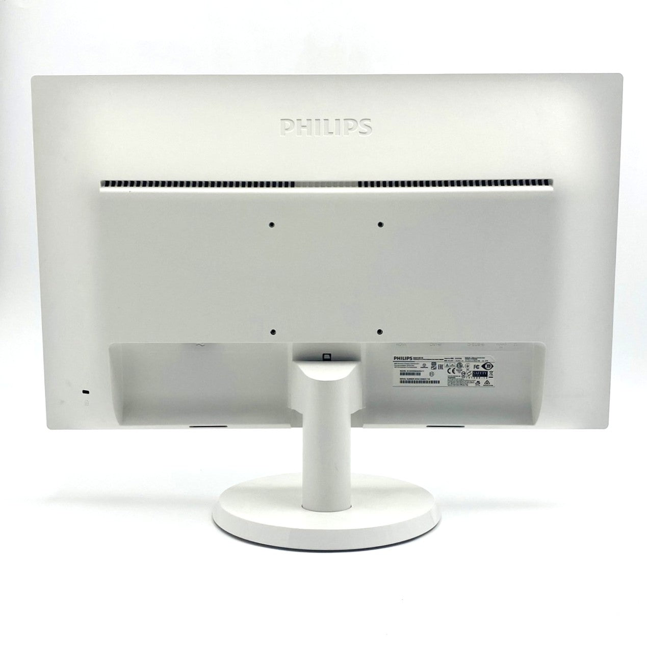 【中古モニター】23.6インチ メーカー PHILIPS 型番 243V5QHAWA-11 入力端子 DVI D-Sub HDMI 解像度 1920x1080 Cランク 中古 液晶 モニター PC ディスプレイ