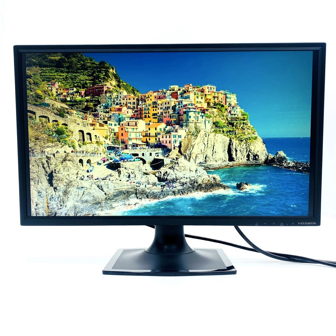【中古モニター】23.8インチ メーカー I-O DATA 型番 LCD-AD243EDSB 入力端子 D-Sub DVI 解像度 1920x1080 Aランク 中古 液晶 モニター PC ディスプレイ