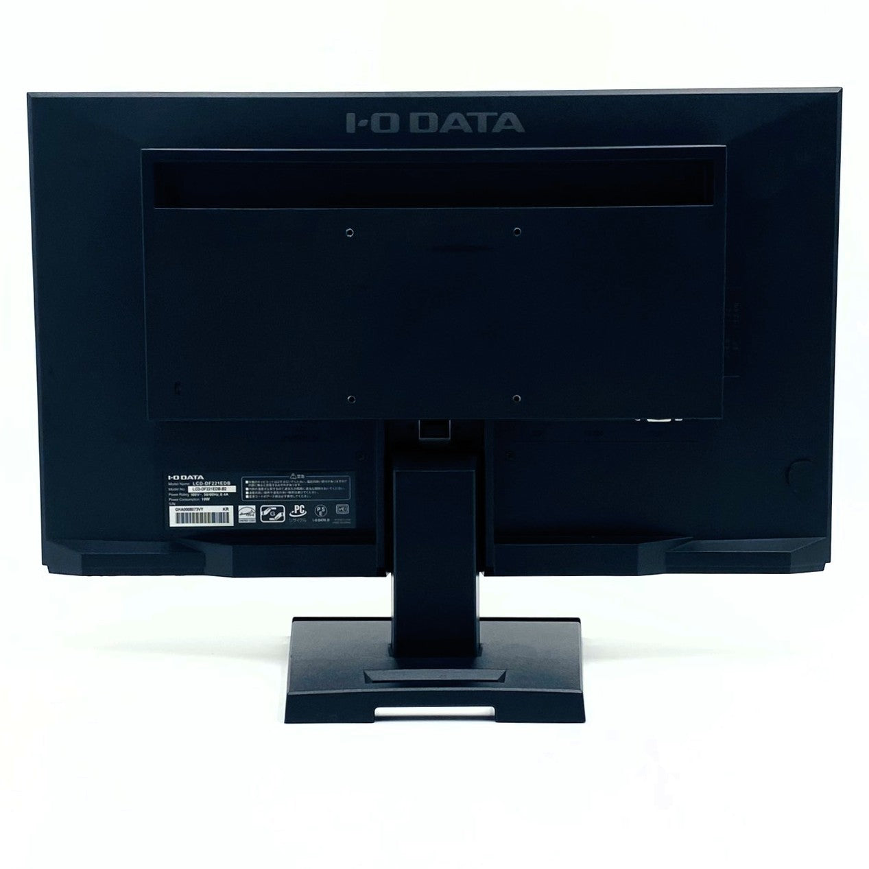 【中古モニター】21.5インチ メーカー I-O DATA 型番 LCD-DF221EDB 入力端子HDMI D-Sub DisplayPort 解像度 1920x1080 Bランク 中古 液晶 モニター PC ディスプレイ