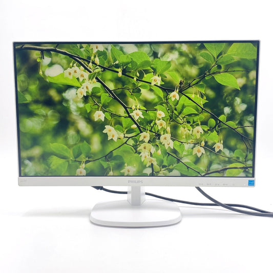 【中古モニター】21.5インチ メーカー PHILIPS 型番 223V7QHAW11 入力端子 D-Sub HDMI 解像度 1920x1080 Bランク 中古 液晶 モニター PC ディスプレイ