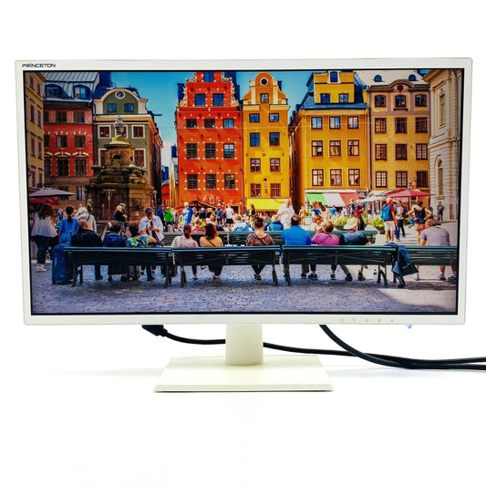 【中古モニター】21.5インチ メーカー Princeton 型番 PTFWLT-22W 入力端子 HDMI D-Sub DVI 解像度 1920x1080 Cランク 中古 液晶 モニター PC ディスプレイ