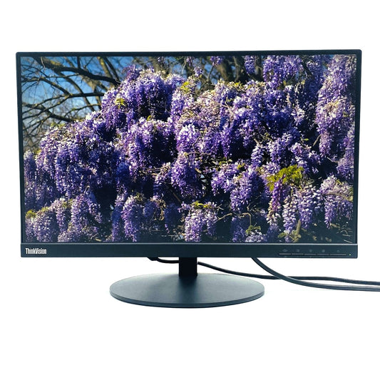 【中古モニター】21.5インチ メーカー Lenovo 型番 61A9-MAR1-WW ThinkVision T22i-10 入力端子D-Sub HDMI Displayport 解像度 1920x1080 Cランク 中古 液晶 モニター PC ディスプレイ