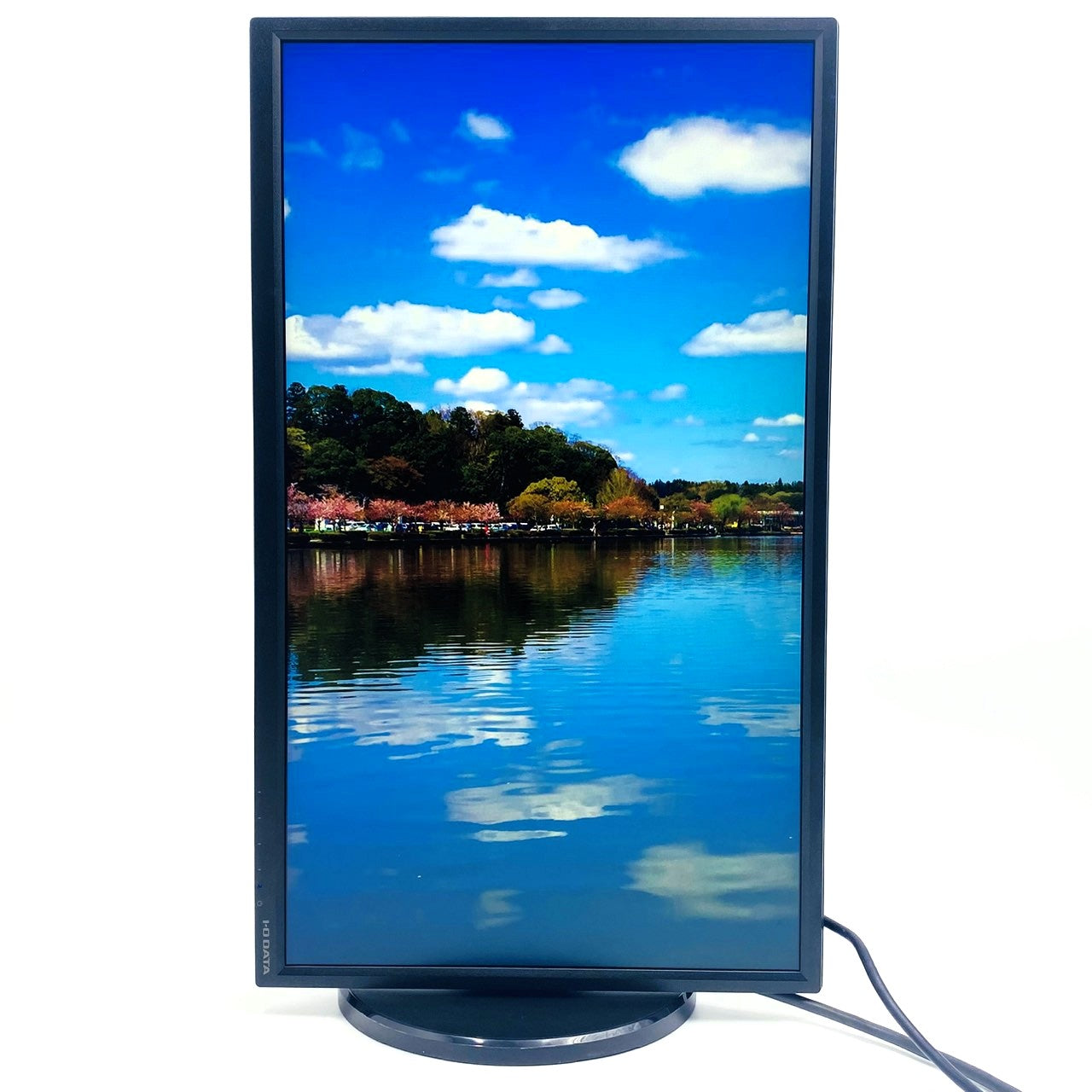 【中古モニター】23.8インチ メーカー I-ODATA 型番 LCD-MF245EDB-F 入力端子 HDMI D-Sub DVI 解像度 1920x1080 Bランク 中古 液晶 モニター PC ディスプレイ