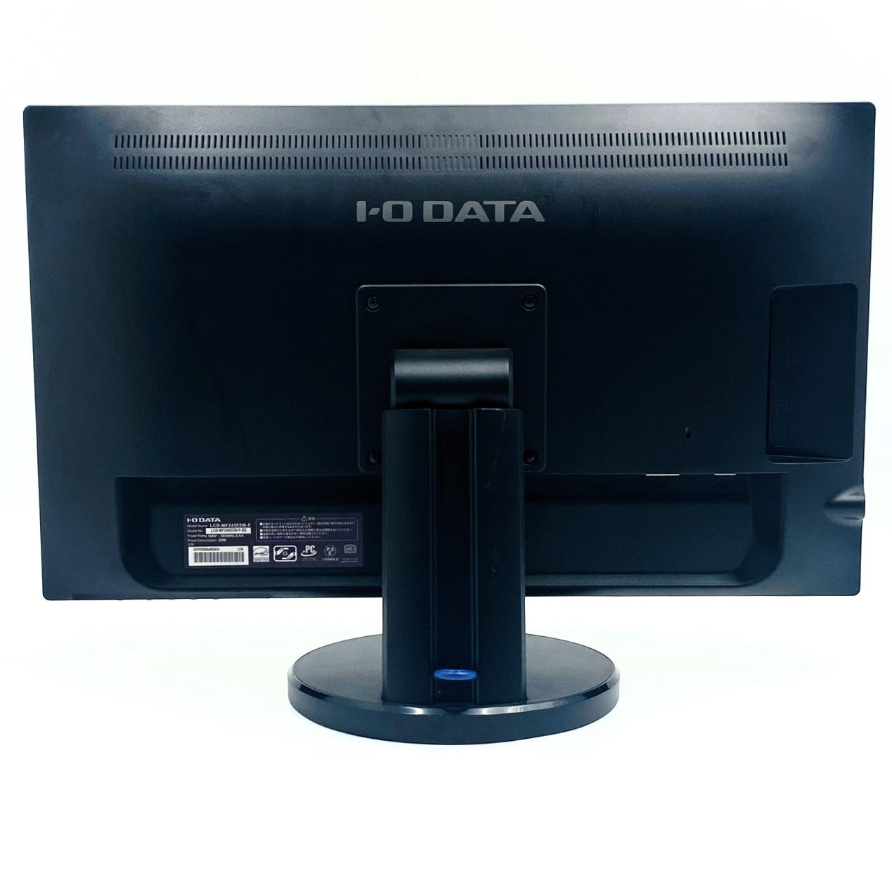 【中古モニター】23.8インチ メーカー I-ODATA 型番 LCD-MF245EDB-F 入力端子 HDMI D-Sub DVI 解像度 1920x1080 Bランク 中古 液晶 モニター PC ディスプレイ