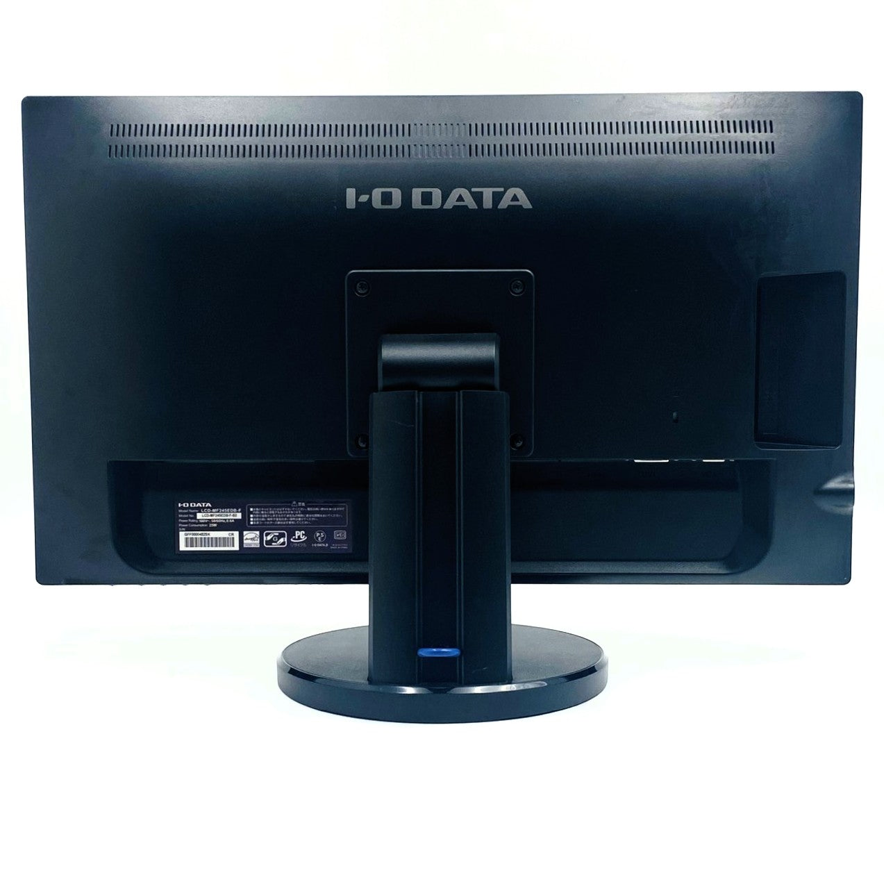 【中古モニター】23.8インチ メーカー I-ODATA 型番 LCD-MF245EDB-F 入力端子 HDMI D-Sub DVI 解像度 1920x1080 Cランク 中古 液晶 モニター PC ディスプレイ