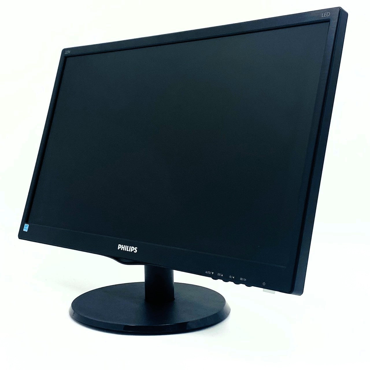 【中古モニター】21.5インチ メーカー PHILIPS 型番 223V5LHSB11 入力端子 D-Sub HDMI 解像度 1920x1080 Aランク 中古 液晶 モニター PC ディスプレイ