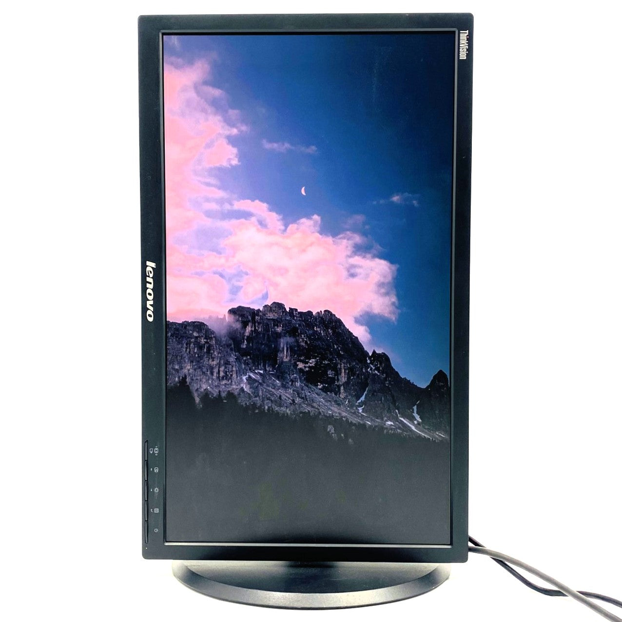 【中古モニター】23インチ メーカー Lenovo 型番 3024-HC1 ThinkVision LT2323p 入力端子D-Sub DVI DisplayPort 解像度 1920x1080 Cランク 中古 液晶 モニター PC ディスプレイ