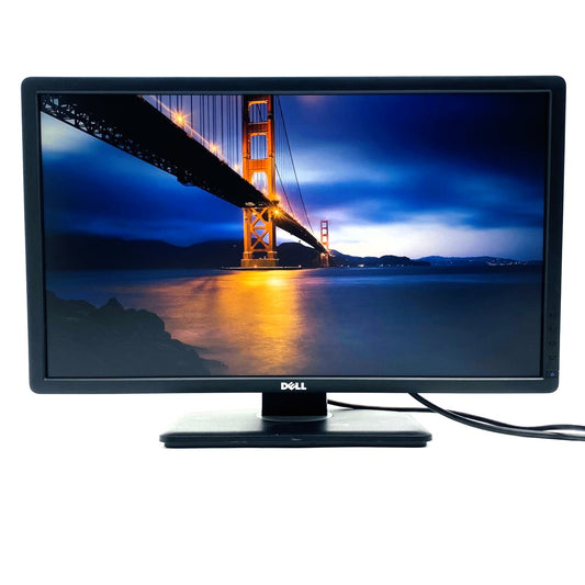 【中古モニター】23.8インチ メーカー DELL 型番 P2412H 入力端子 D-Sub DVI 解像度 1920x1080 Aランク 中古 液晶 モニター PC ディスプレイ