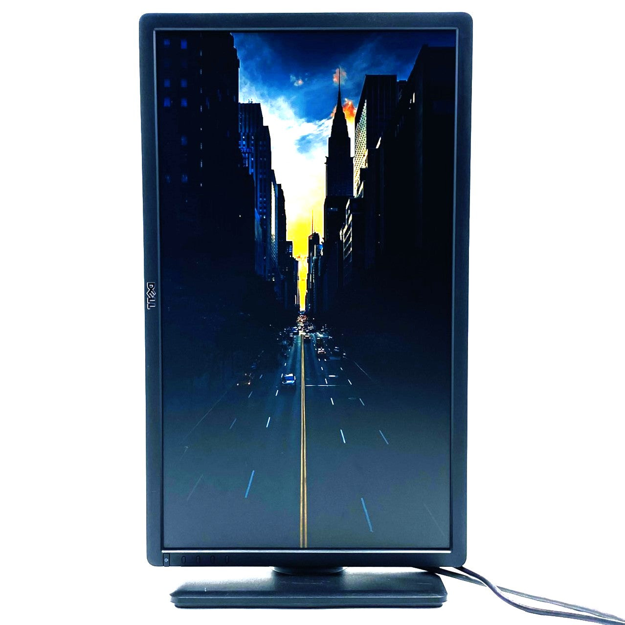 【中古モニター】23.8インチ メーカー DELL 型番 P2412H 入力端子 D-Sub DVI 解像度 1920x1080 Cランク 中古 液晶 モニター PC ディスプレイ