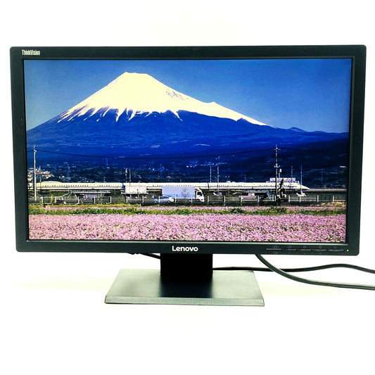 【中古モニター】20インチ メーカー Lenovo 型番 60G5-HAR1-WW 入力端子D-Sub DVI 解像度 1600x900 Cランク 中古 液晶 モニター PC ディスプレイ