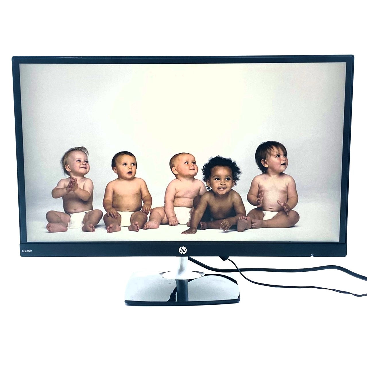 【中古モニター】21.5インチ メーカー HP 型番 N220h 入力端子 HDMI D-Sub 解像度 1920x1080 Bランク 中古 液晶 モニター PC ディスプレ