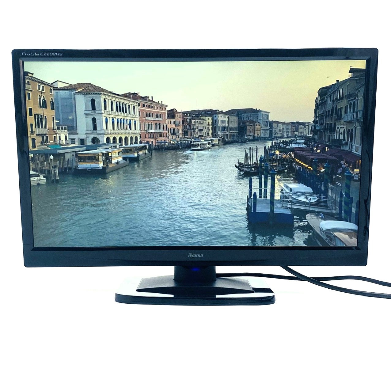 【中古モニター】21.5インチ メーカー iiyama 型番 E2282HS-GB1 入力端子 HDMI D-Sub DVI 解像度 1920×1080 Cランク 中古 液晶 モニター PC ディスプレイ
