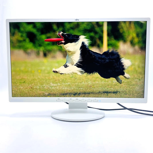 【中古モニター】24インチ メーカー FUJITSU 型番 VL-B24-8T 入力端子 DisplayPort DVI D-sub 解像度 1920x1080 Bランク 中古 液晶 モニター PC ディスプレイ