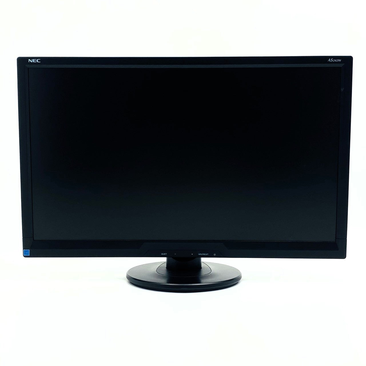 【中古モニター】23.6インチ メーカー NEC 型番 LCD-AS242W-BK 入力端子 DVI D-sub 解像度 1920x1080 Cランク 中古 液晶 モニター PC ディスプレイ