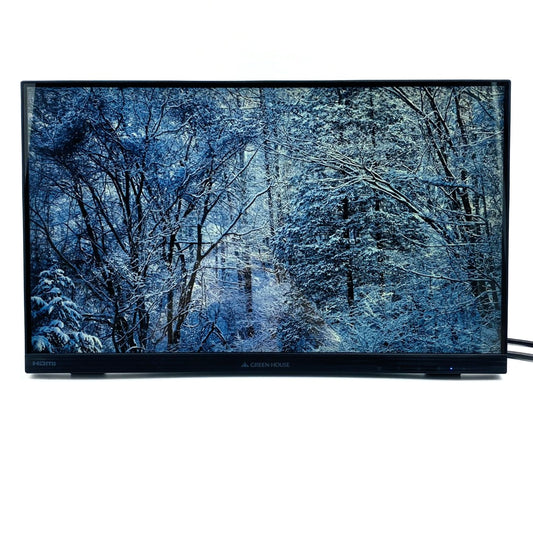 【中古モニター】21.5インチ メーカー GREENHOUSE 型番 GH-LCT22C-BK 入力端子 HDMI D-Sub DVI 解像度 1920x1080 Aランク 中古 液晶 モニター PC ディスプレイ
