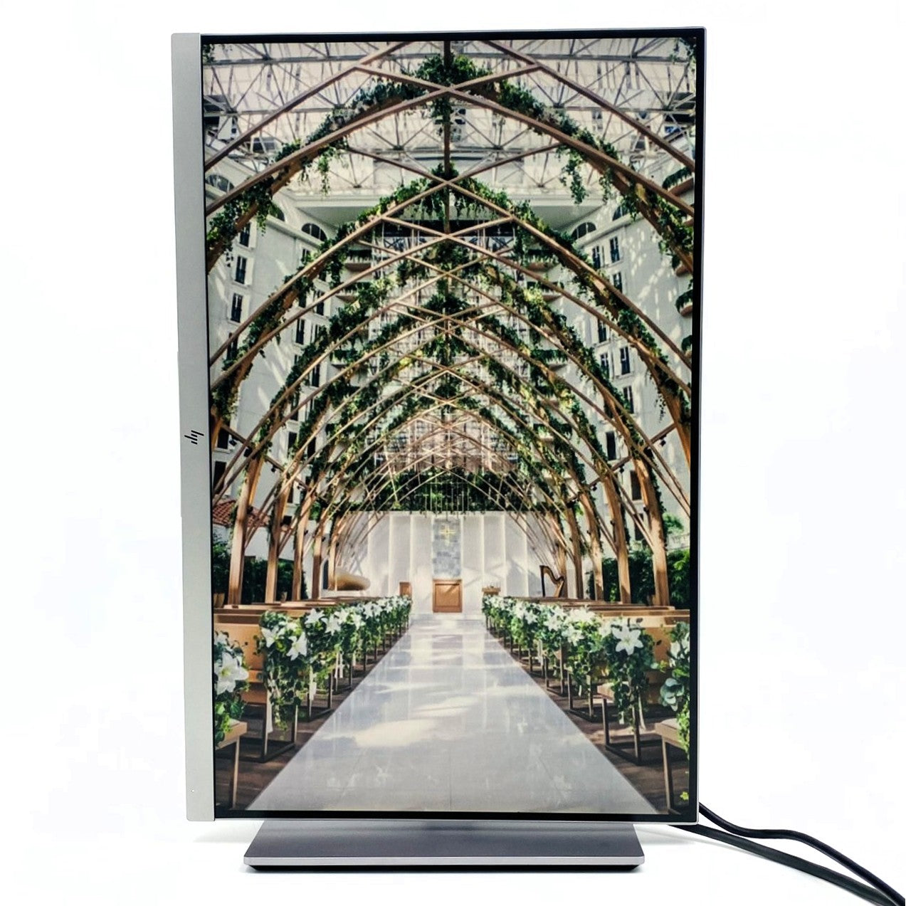 【中古モニター】24インチ メーカー HP 型番 E243I 入力端子 HDMI D-Sub DisplayPort 解像度 1920x1200 Cランク 中古 液晶 モニター PC ディスプレイ