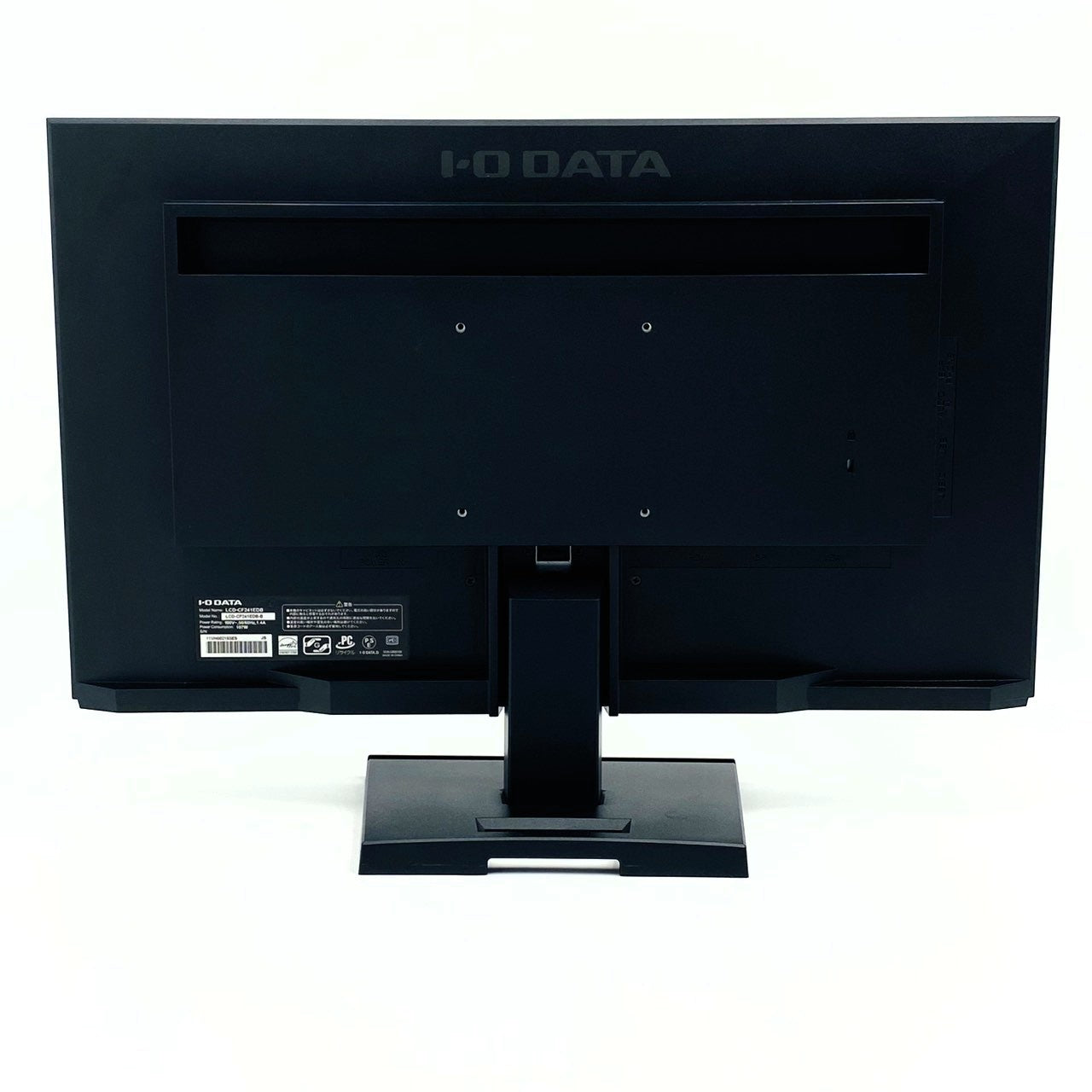 【中古モニター】23.8インチ メーカー I-ODATA 型番 LCD-CF241EDB 入力端子 HDMI D-Sub Displayport USBType-C 解像度 1920x1080 Aランク 中古 液晶 モニター PC ディスプレイ