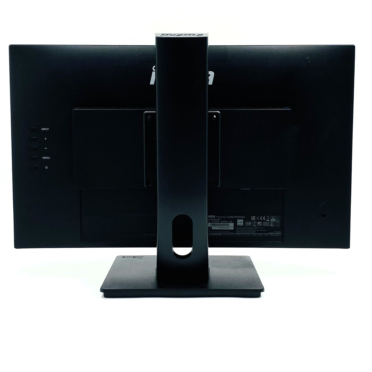 【中古モニター】23.8インチ メーカー iiyama 型番 XUB2493HSU-B1 入力端子 HDMI D-Sub Displayport 解像度 1920x1080 Aランク 中古 液晶 モニター PC ディスプレイ