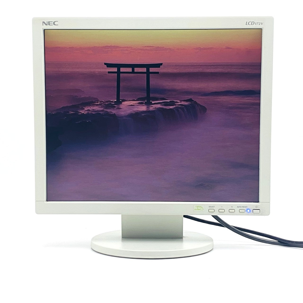 【中古モニター】17インチ メーカー NEC 型番 LCD172V 入力端子 D-Sub 解像度 1280x1024 Bランク 中古 液晶 モニター PC ディスプレイ