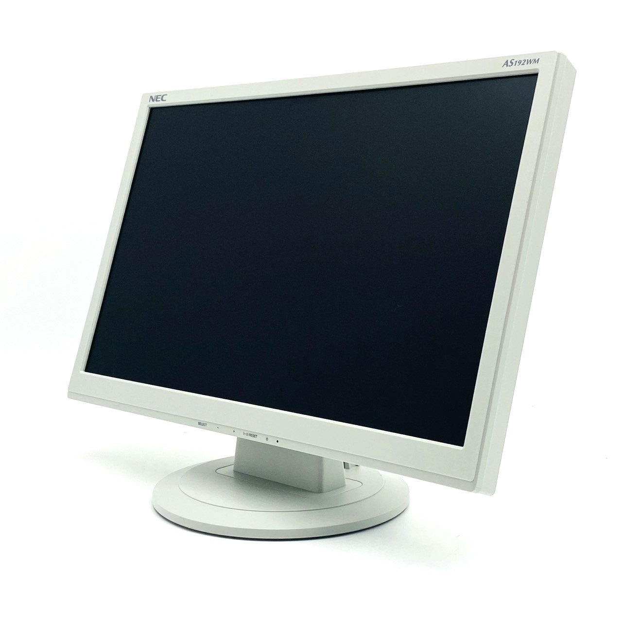 【中古モニター】19インチ メーカー NEC 型番 LCD-AS192WM-W4 入力端子 D-Sub DVI 解像度 1440x900 Cランク 中古 液晶 モニター PC ディスプレイ