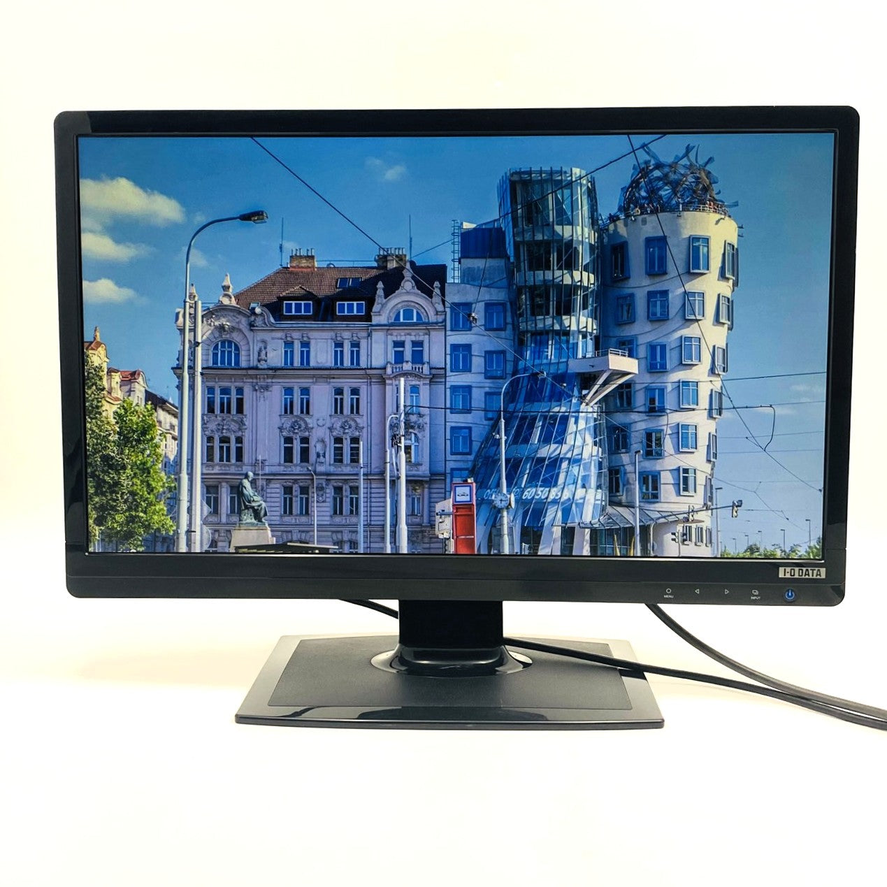 【中古モニター】23.8インチ メーカー I-O DATA 型番 LCD-MF242EBR 入力端子 HDMI D-Sub DVI 解像度 1920x1080 Bランク 中古 液晶 モニター PC ディスプレイ