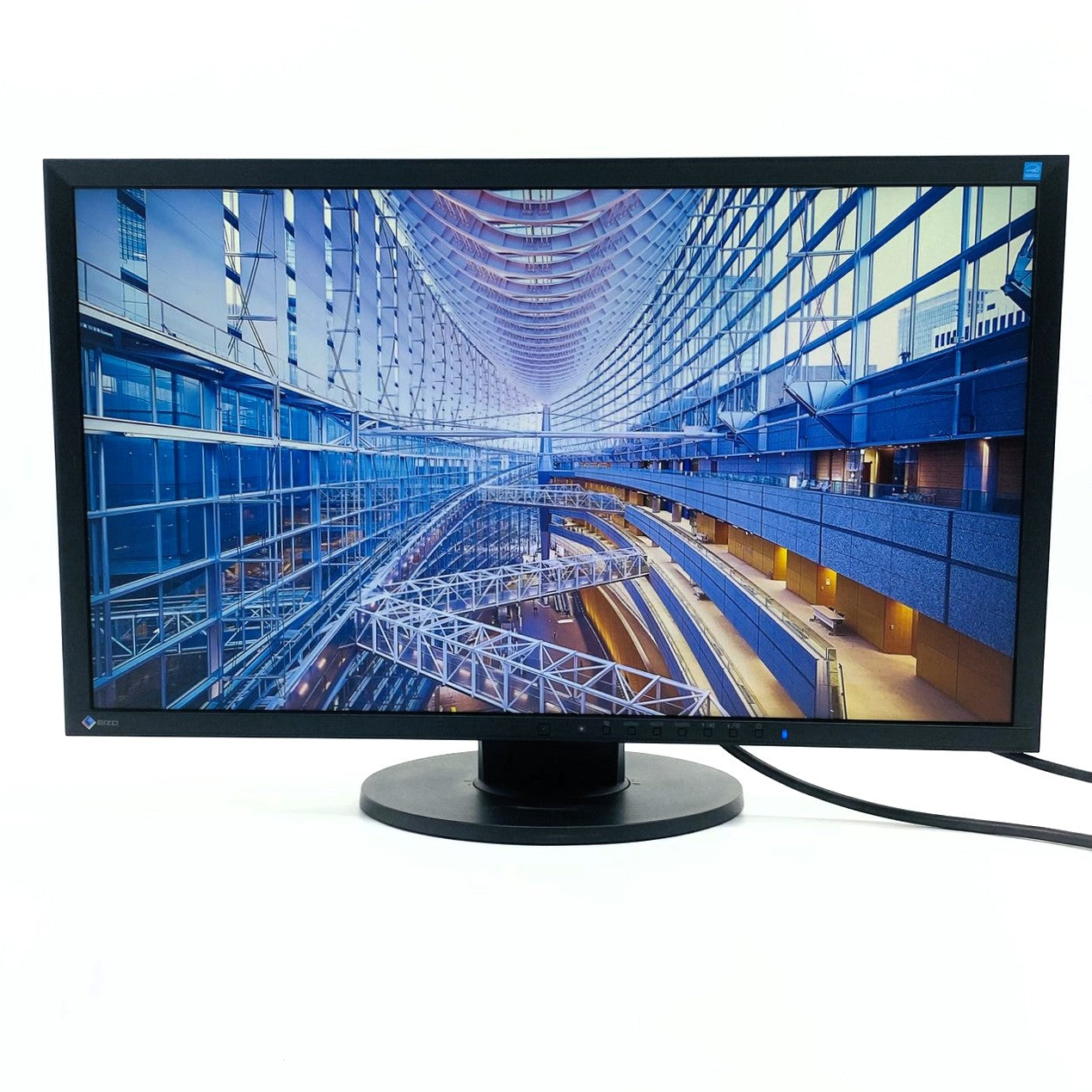 【中古モニター】23インチ メーカー EIZO 型番 EV2316W 入力端子 D-Sub DVI DisplayPort 解像度 1920x1080 Bランク 中古 液晶 モニター PC ディスプレイ