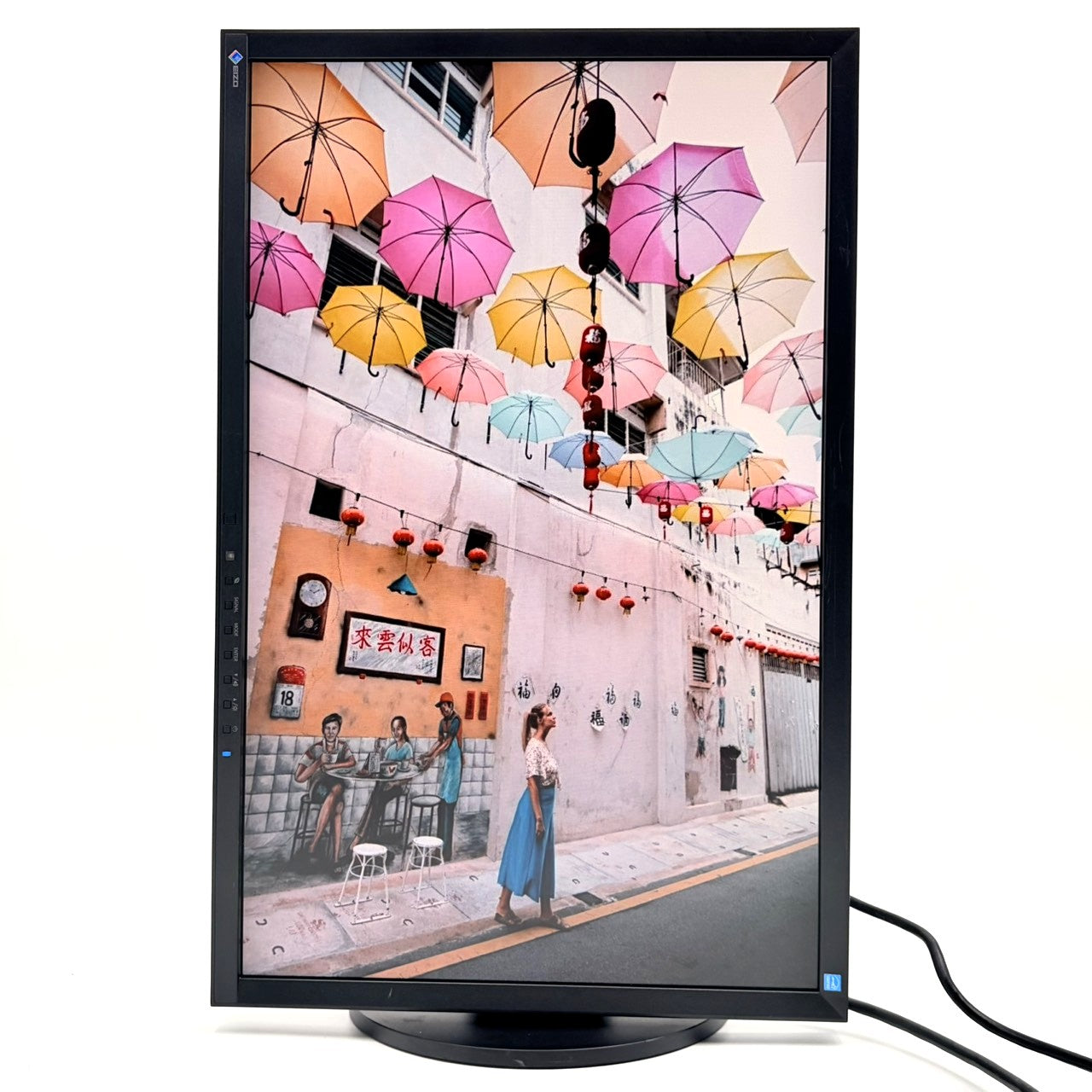 EIZO/エイゾー 24.1インチモニター 2013年製 EV2436W No.2454 ※現金、クレジット、スマホ決済対応※ 中古モニター】24.1インチ メーカー EIZO 型番 EV2436W 入力端子 D-Sub