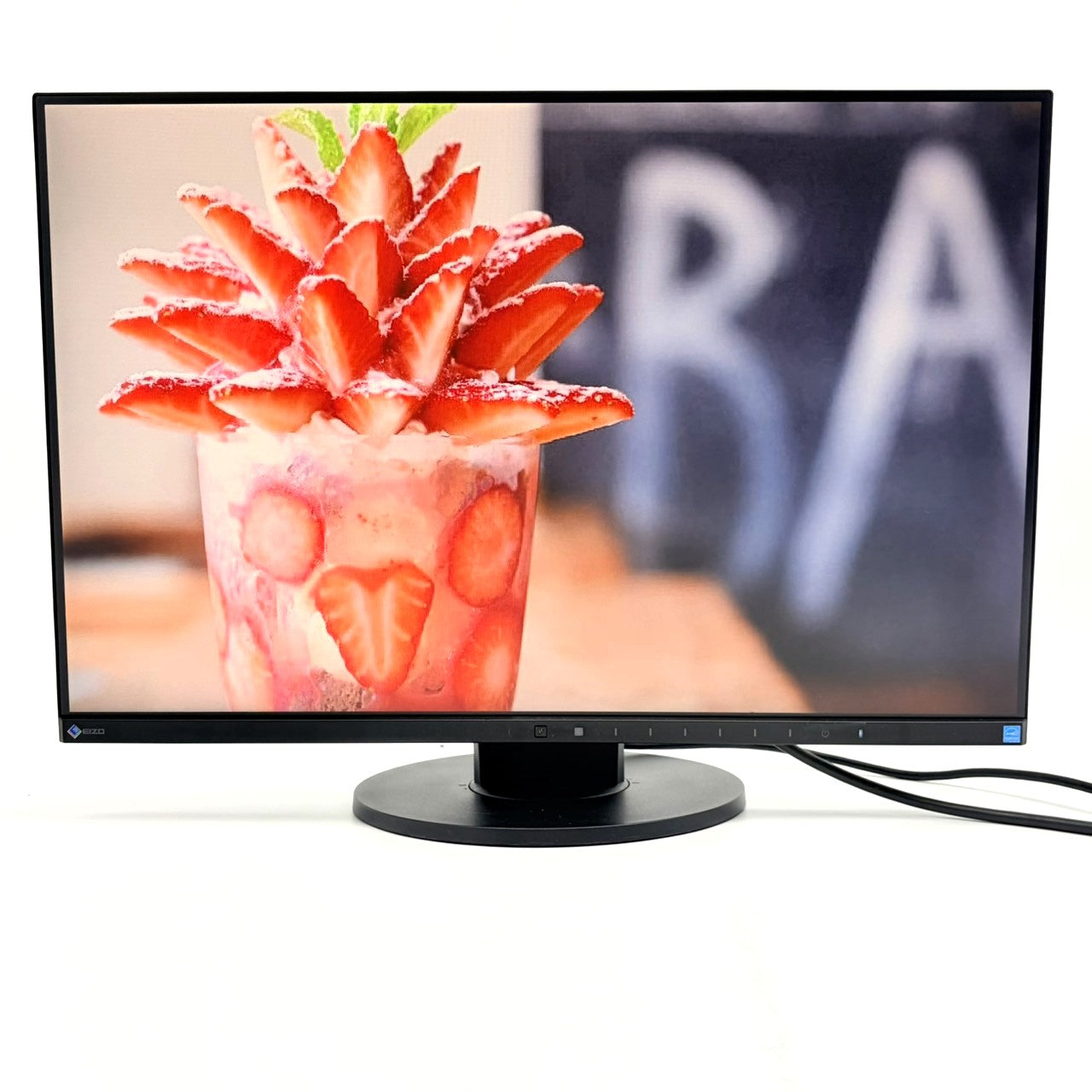 【中古モニター】24.1インチ メーカー EIZO 型番 EV2455 入力端子 HDMI D-Sub DVI DisplayPort 解像度 1920x1200 Bランク 中古 液晶 モニター PC ディスプレイ