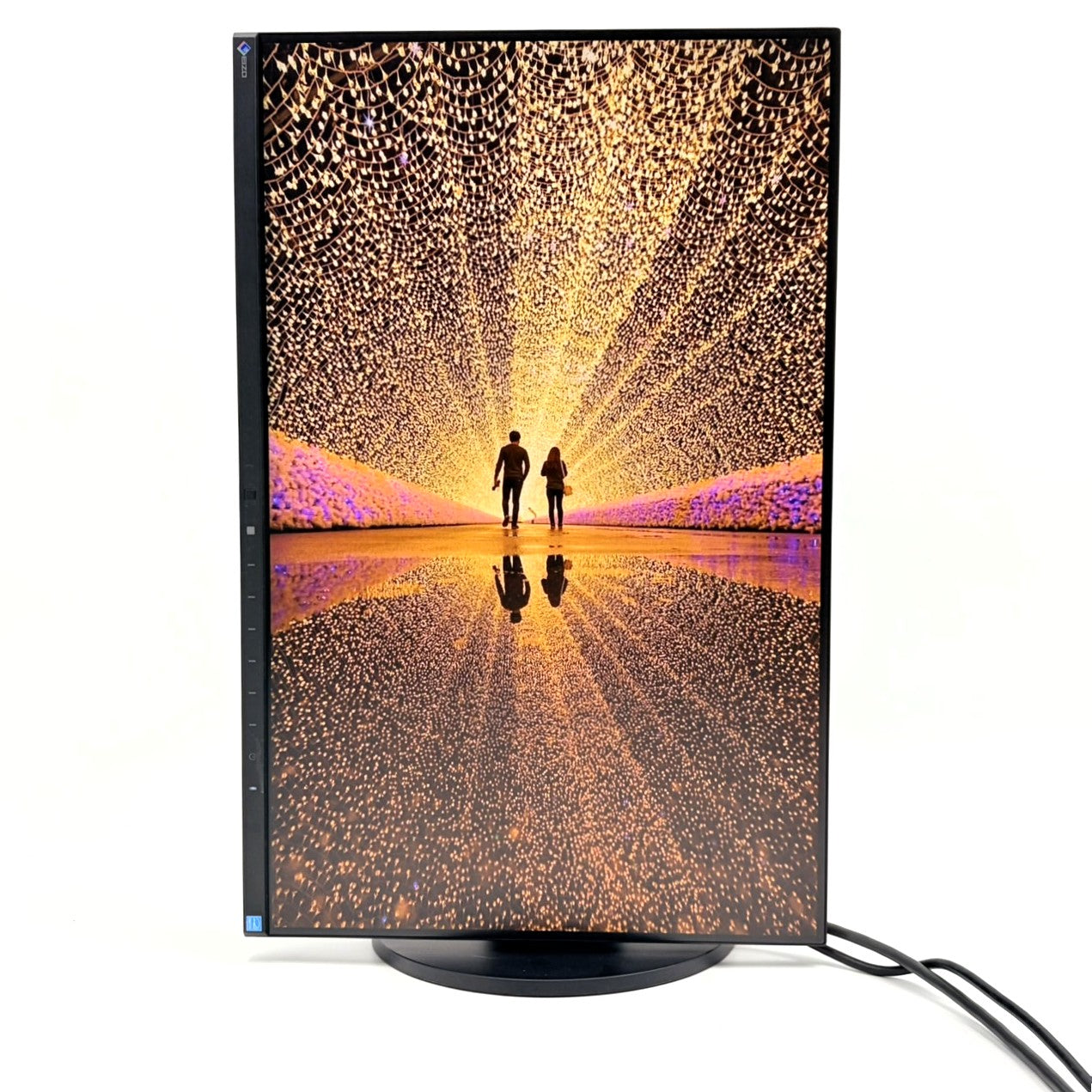 【中古モニター】24.1インチ メーカー EIZO 型番 EV2455 入力端子 HDMI D-Sub DVI DisplayPort 解像度 1920x1200 Bランク 中古 液晶 モニター PC ディスプレイ