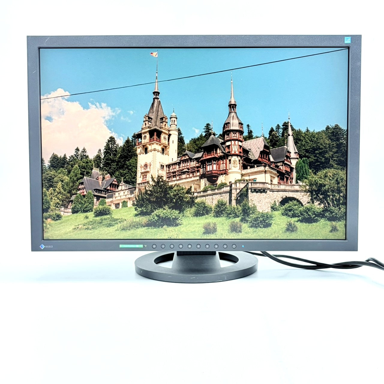 【中古モニター】22インチ メーカー EIZO 型番 S2243W 入力端子 D-Sub DVI DisplayPort 解像度 1920x1200 Aランク 中古 液晶 モニター PC ディスプレイ