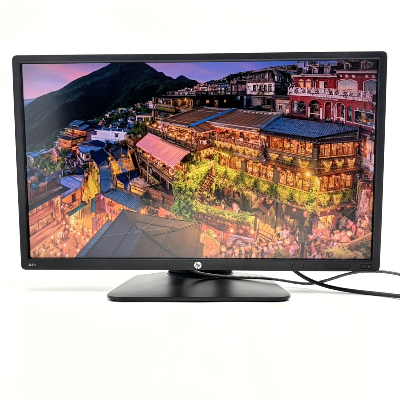 【中古モニター】27インチ メーカー HP 型番 Z27S 入力端子 HDMI DisplayPort 解像度 3840x2160 Aランク 中古 液晶 モニター PC ディスプレイ